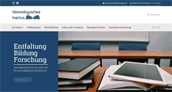 Desktop Screenshot of islamologie.info